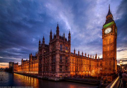 London houses of parliament filming location