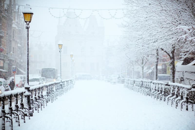 Taking Photos in the Snow