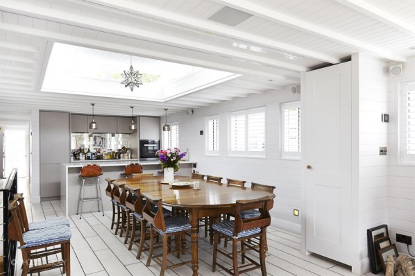 Houseboat Kitchen Dining Room