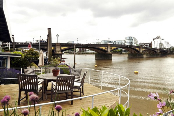 Houseboat on the Thames