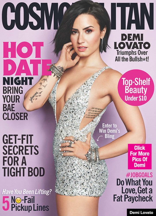 Demi Lovato Cosmopolitan Photo Shoot