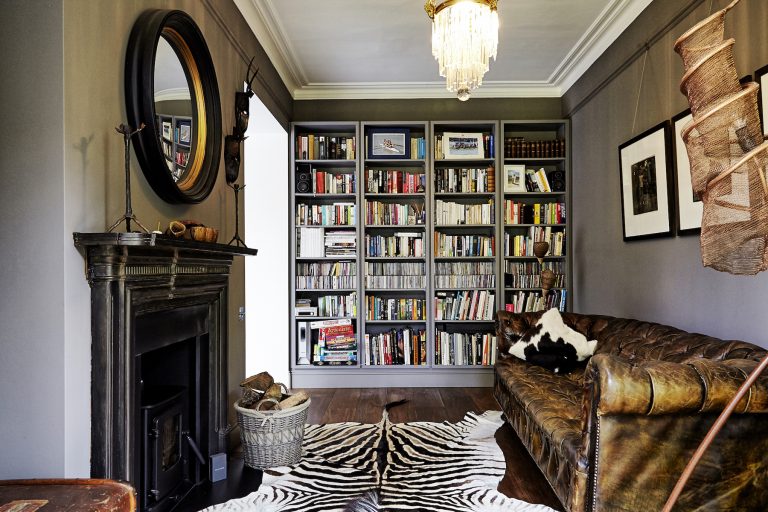 Coolhurst N8 - library room - london houses - shootfactory location