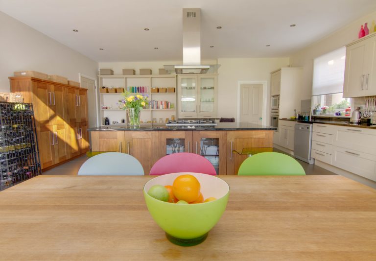 Esher KT10 - coloured chairs - london houses - shootfactory location