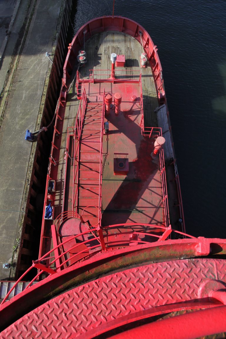 Lightship E16 - view from light tower - quirky - shootfactory location