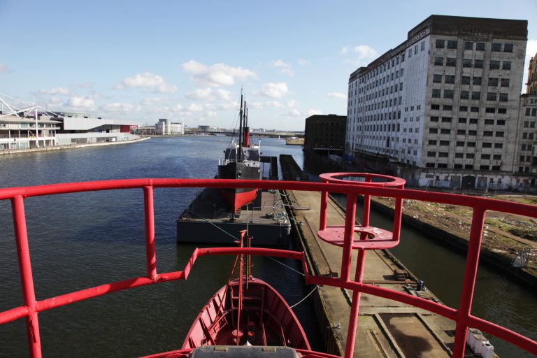 Lightship E16 - view from top level - quirky - shootfactory location
