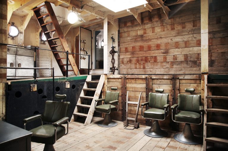 Lightship E16 - barber area - quirky - shootfactory location