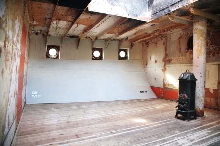 Lightship E16 - interior room on ship - quirky - shootfactory location