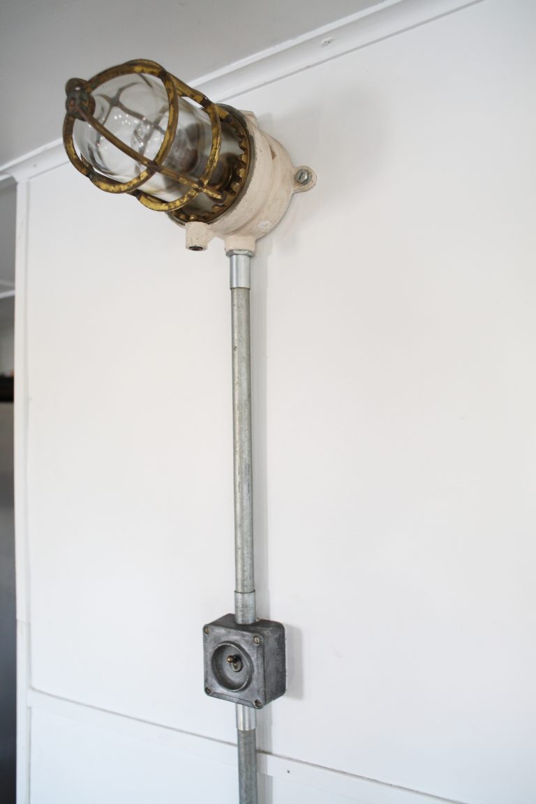 Lightship E16 - vintage light fitting - quirky - shootfactory location