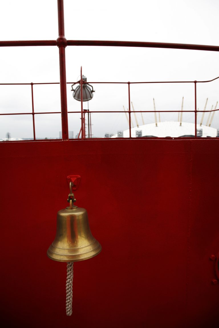 Lightship E16 - gold bell - quirky - shootfactory location