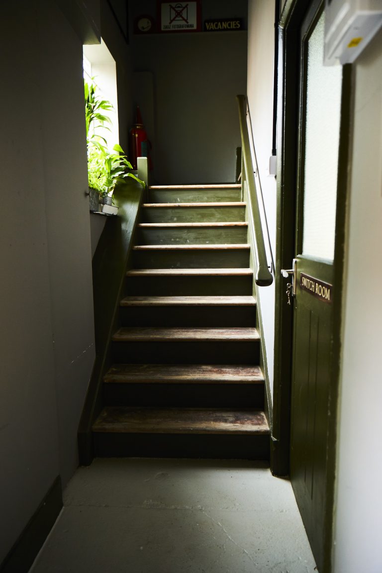 Tucker SW20 - staircase entrance - photographic studios - shootfactory location