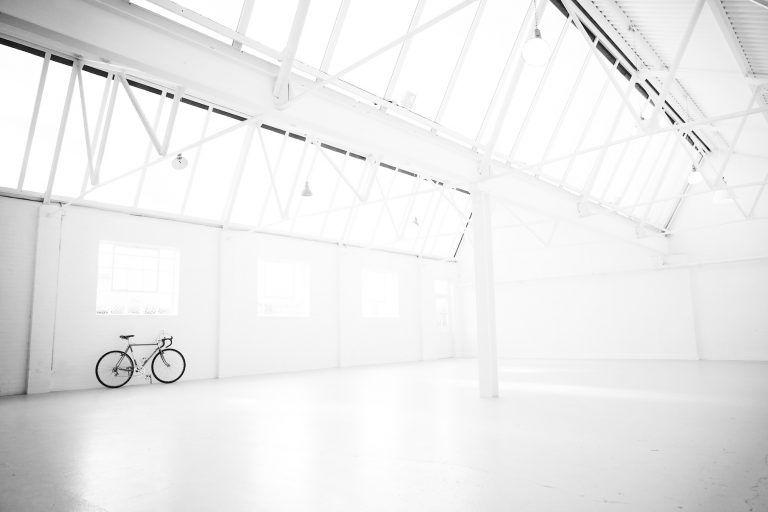 Tucker SW20 - main studio space - all white photographic studios - shootfactory