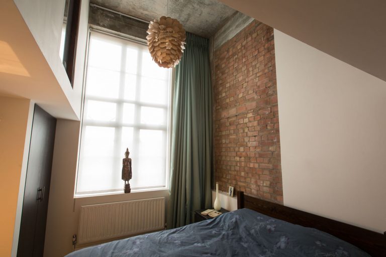 Clapton Loft E5 - exposed brick wall - london apartments - shootfactory location