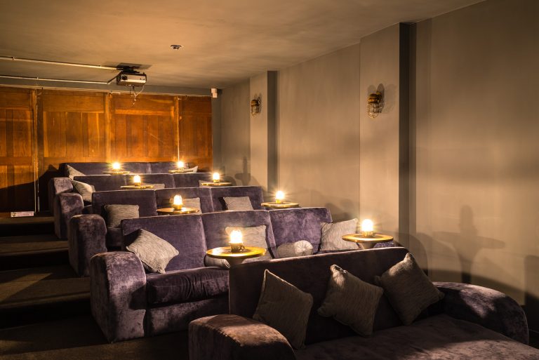 Compound B3 - indoor cinema - other uk houses - shootfactory location