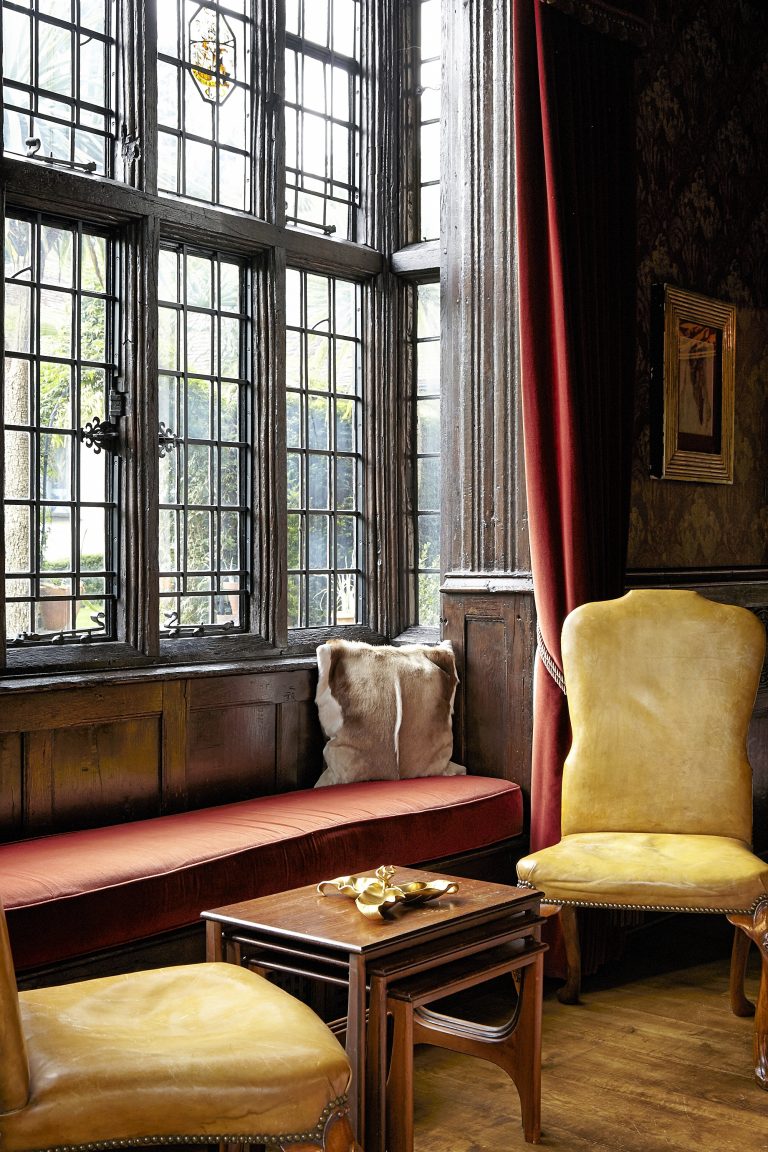 Cedar KT2 - mustard yellow upholstered chairs - london houses - shootfactory location