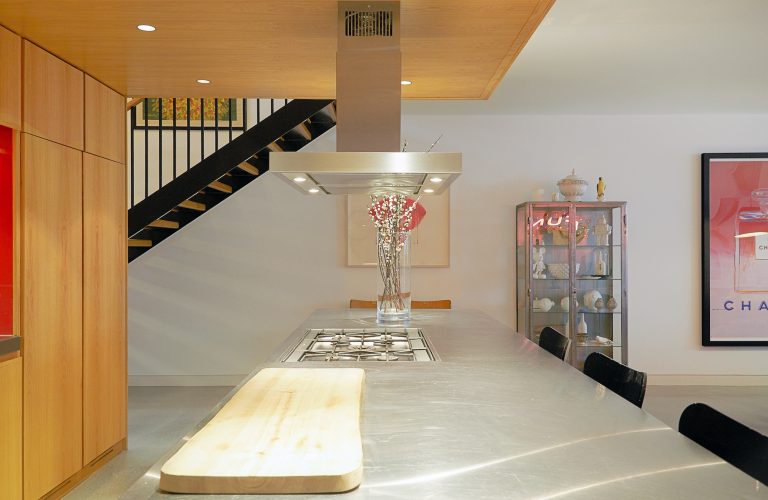 Hurst N6 - Stainless steel countertop - london houses - shootfactory location