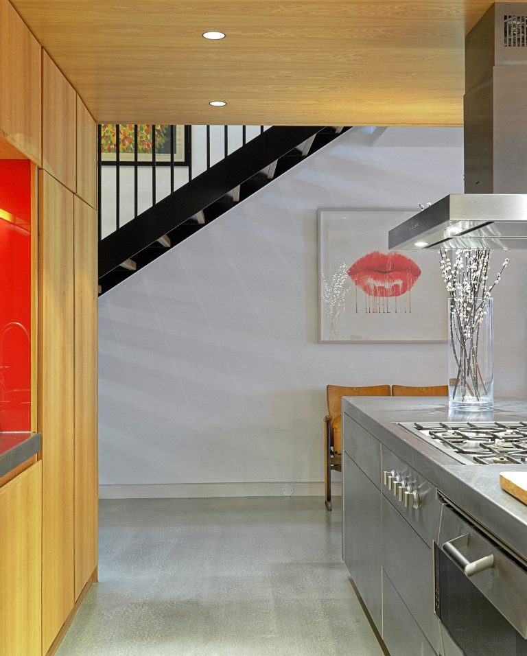 Hurst N6 - stainless steel cooker hood - london houses - shootfactory location
