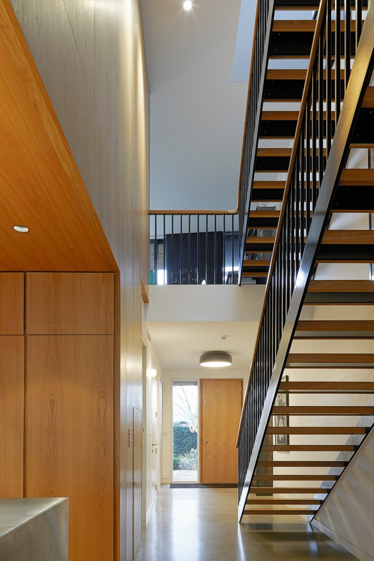 Hurst N6 - brutalist design staircase - london houses - shootfactory location