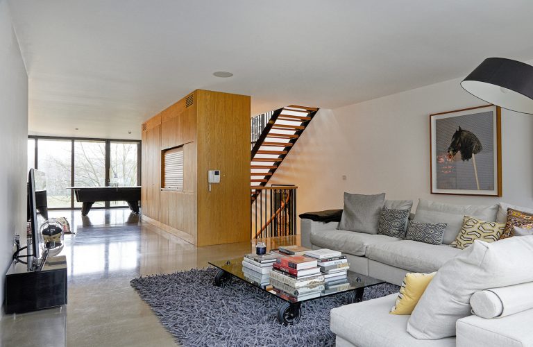 Hurst N6 - open plan sitting room - london houses - shootfactory location