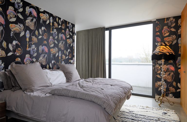 Hurst N6 - house of hackney wallpaper - london houses - shootfactory location