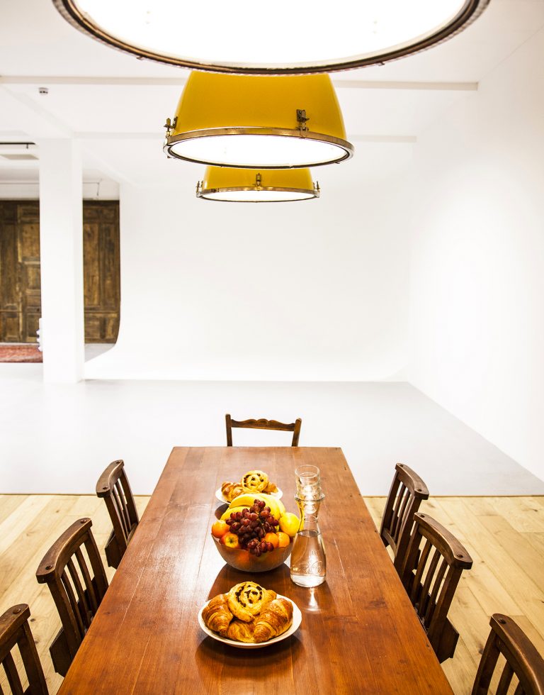 Lemon Studio One SE26 - industrial pendant lamps - photographic studios - shootfactory location