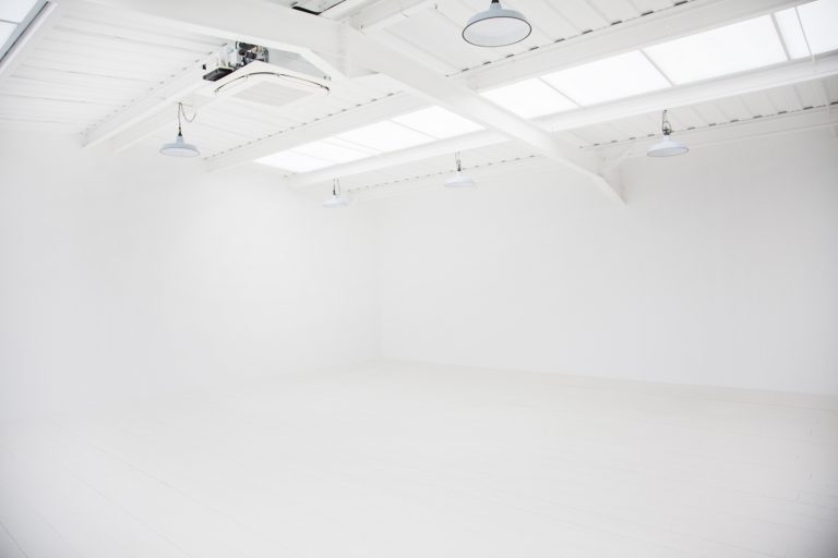 Lemon Studio Two SE26 - high ceiling with skylights - photographic studios - shootfactory location