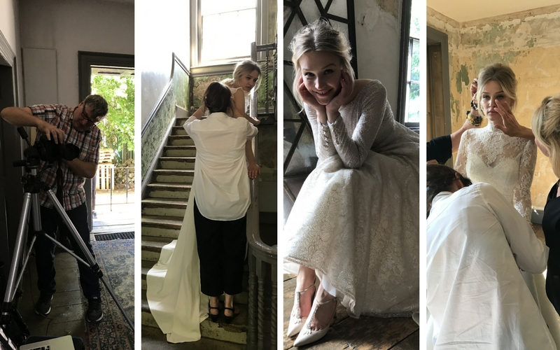 Sassi Holford Bridal Campaign Shoot in London