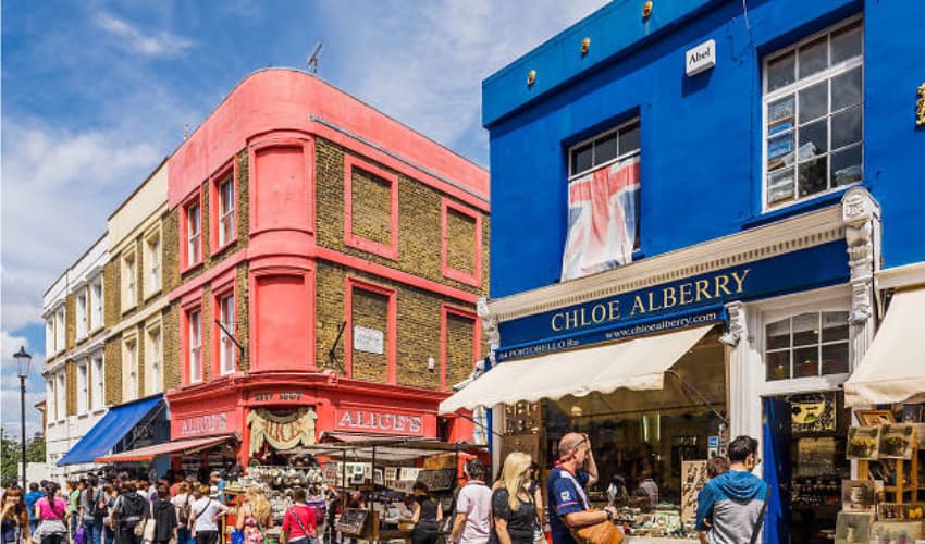 Portobello Road - London Instagram Locations - Shootfactory