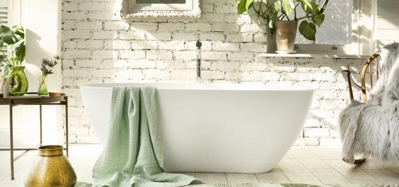 evolve freestanding bath photo shoot - Waters Baths - Shootfactory