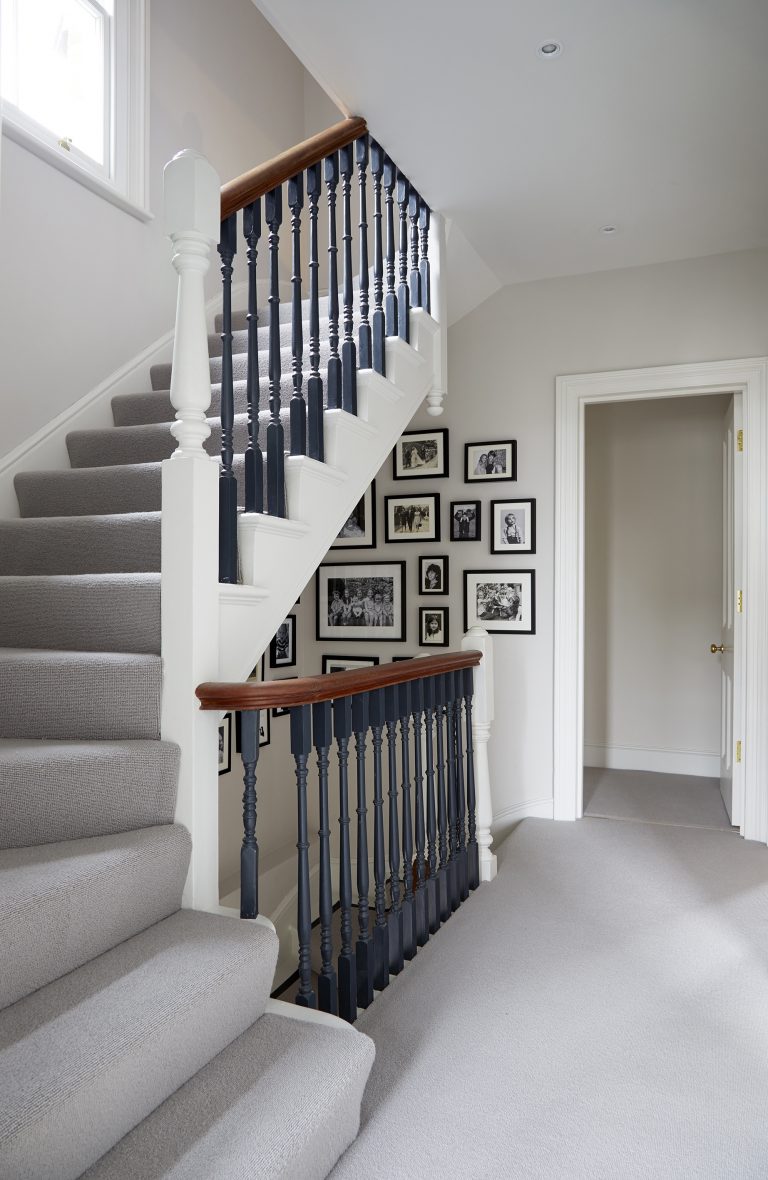 Staircase and landing area - Melrose SW18 - Shootfactory - London Location House