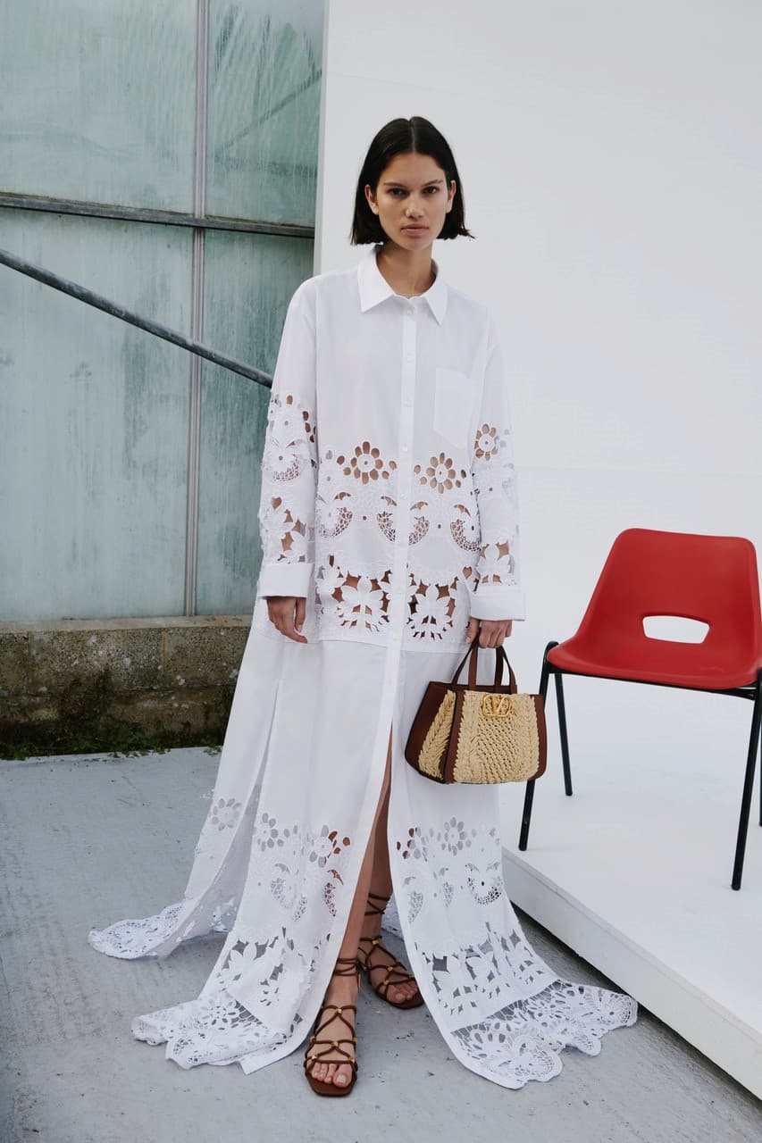 Net-a-Porter Shoot on Location for Valentino