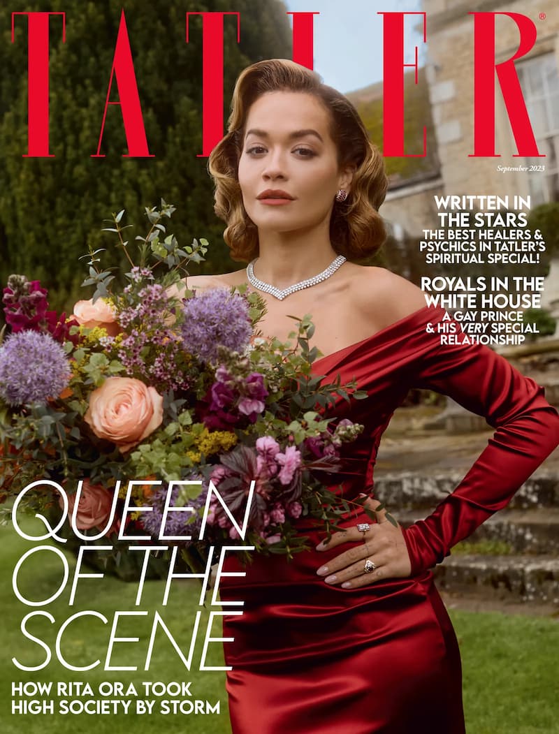 Rita Ora Photo Shoot with Tatler on Location