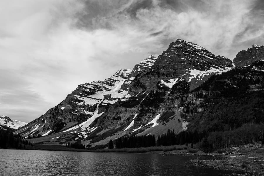 Maroon Bells in Adam Ansel Style - Natural Lighting